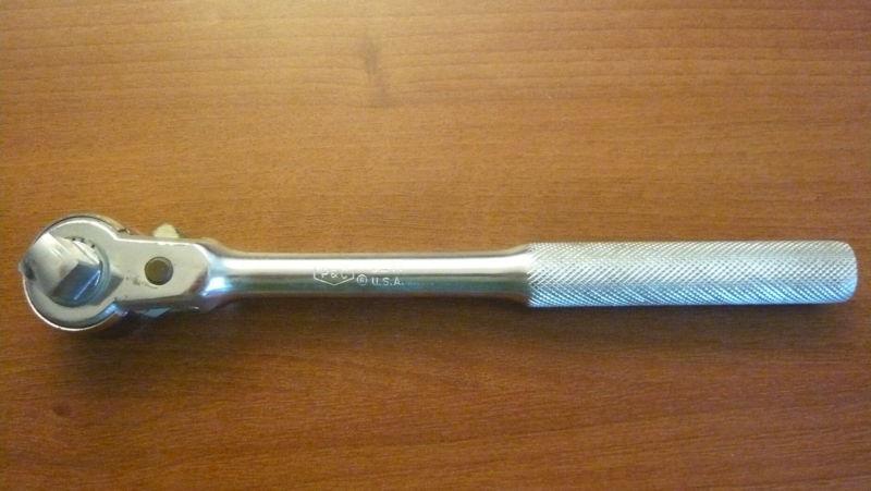 Vintage p&c 1/2"drive ratchet, no. 6211 rare **made in usa**