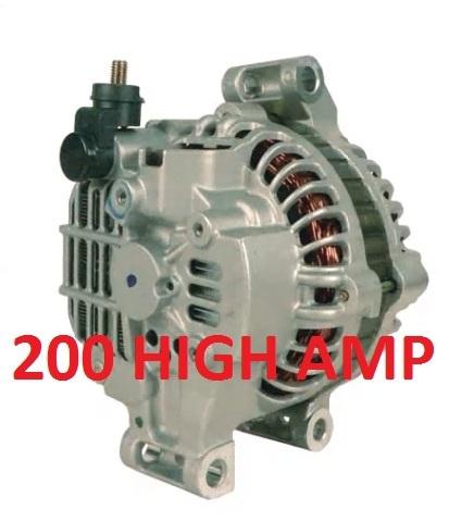 200 amp high output alternator 2008-2007 2006 2005 2004 mitsubishi endeavor 3.8l