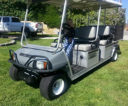 2007 golf cart limo 6 seater club cart utility bed workhorse ezgo ez go