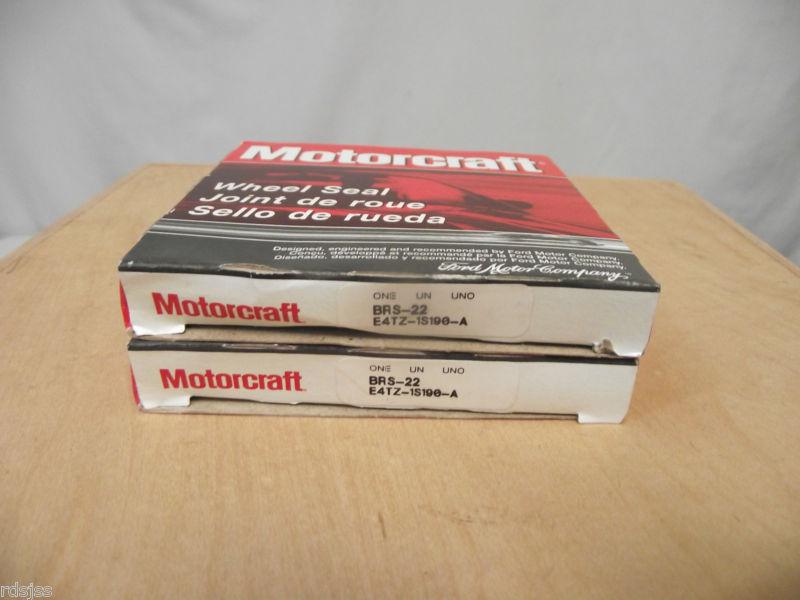 Motorcraft brs-22 e4tz-1s190-a lot of 2 new in box