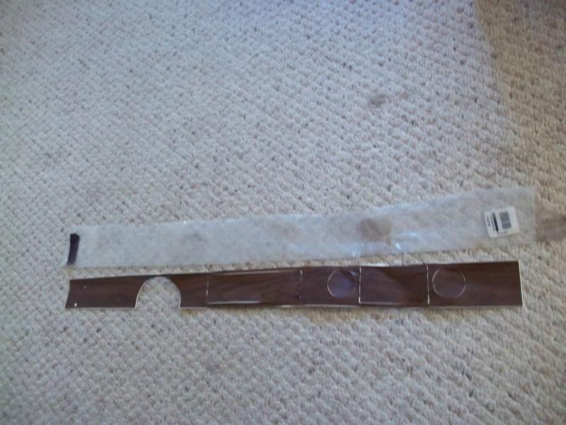 1971 1972 oldsmobile cutlass 442 w30 dash woodgrain insert 