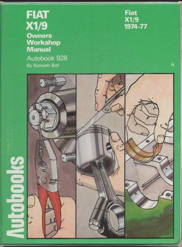 Fiat x1/9 workshop service manual