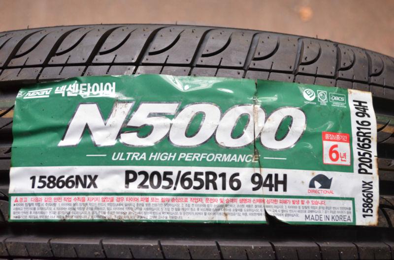 1 new 205 65 16 nexen n5000 tire