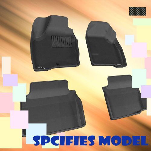 Digital molded fits chevrolet impala fx7c64617 3d anti-skid 1 set black waterpro