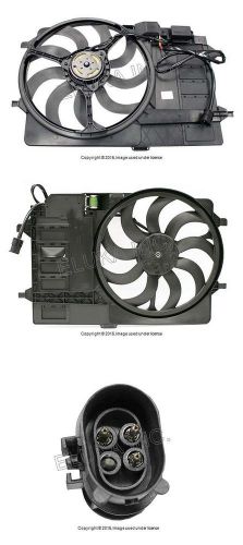 Bmw mini cooling fan assembly with shroud 300w r50 r52 r53 17117541092