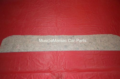 Markets best 1966-1967 gto chevelle package tray insulation 66 67