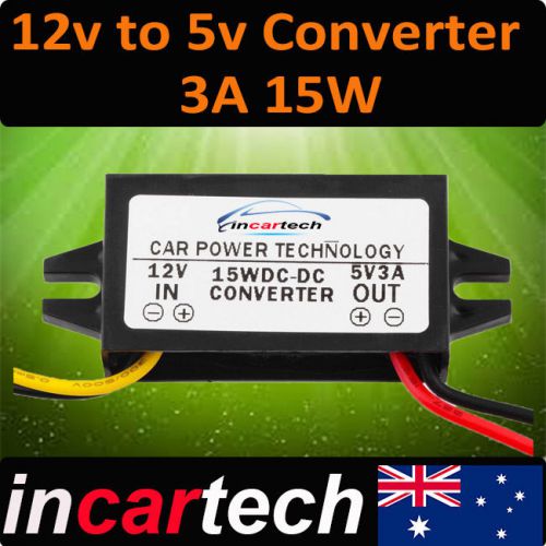 Dc-dc converter 12v to 5v car power supply module for toyota reverse camera