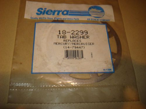 Sierra tab washer 18-2299 replaces mercruiser 14-79447