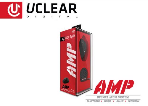 Uclear digital amp single motorcycle street bluetooth helmet audio syste