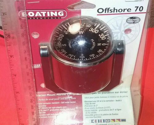 Marine compass offshore 70 removable clip plate (stainless steel screws included