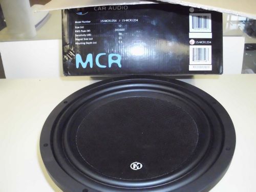 Memphis 15-mcr12d4 12&#034;  car audio sub bass subwoofer speaker