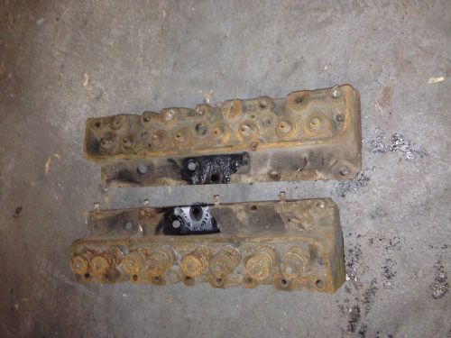 Ford 390 cylinder heads (pair) c4ae 6090c (#5)