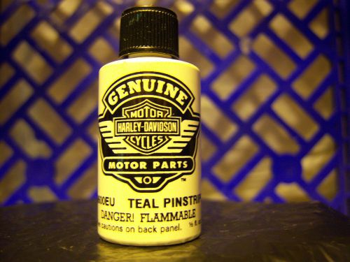 Harley new oem nos touch up paint teal pinstripe 98600eu