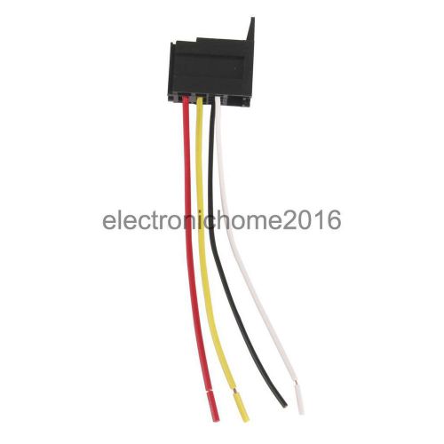 Car auto 12v 12 volt dc 30a amp relay harness socket 4pin 4 wire