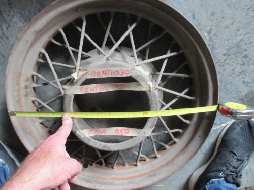 1932 buick 50-series wire wheel, 18 by 4.5 inches