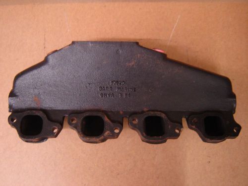 New barr, center rise, exhaust manifold, part #chva 1-84