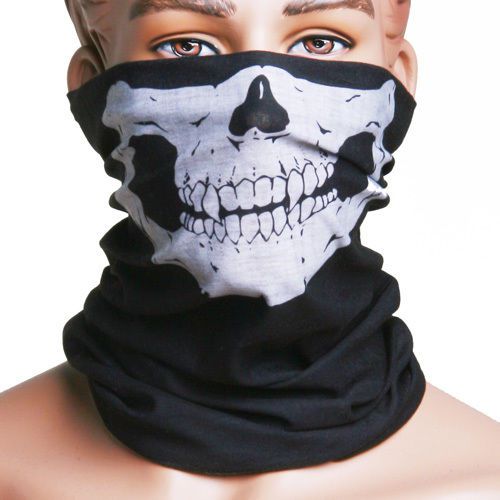 Skull face mask - motorcycles bicycles skiing snowboarding paintball amd more