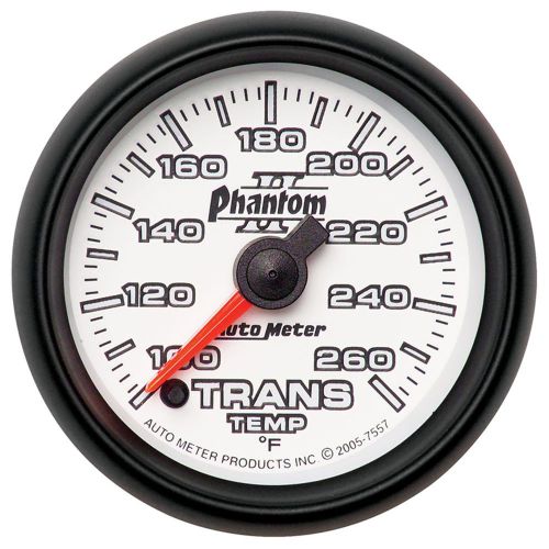 Auto meter 7557 phantom ii; electric transmission temperature gauge