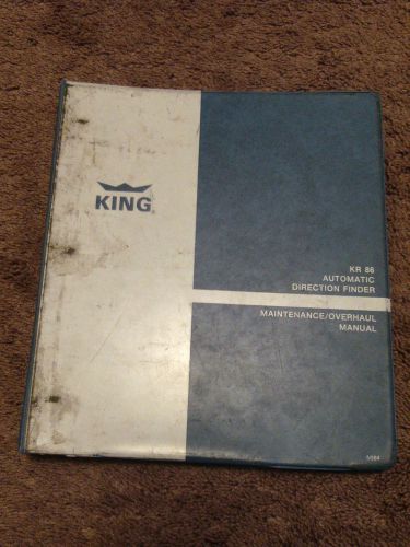 King bendix kr 86 adf automatic direction finder service manual installation
