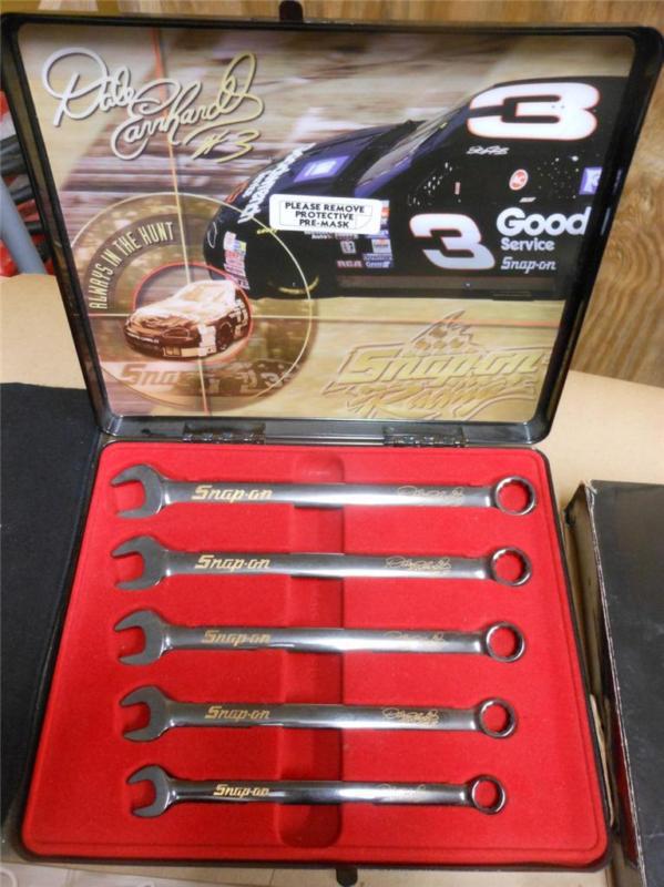 Snap-on limited edition dale earnhardt sr. standard wrench set snapon oex705bex