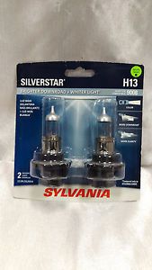 Sylvania silverstar h13 / 9008 2 bulb pack new sealed package fast free shipping