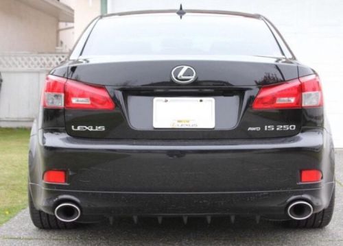 Lexus is, is-f, rear diffuser