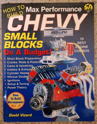 How to build max performance chevy small blocks