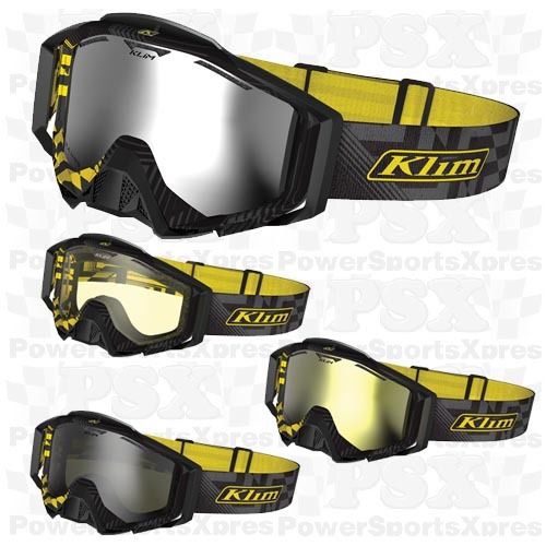 Klim radius pro threat snowmobile goggles