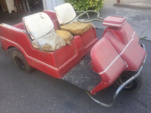 Vintage harley davidson golf cart 1960&#039;s motorcycle company