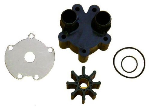 Water pump kit with housing for mercruiser bravo replaces 46-807151a14 no bolts