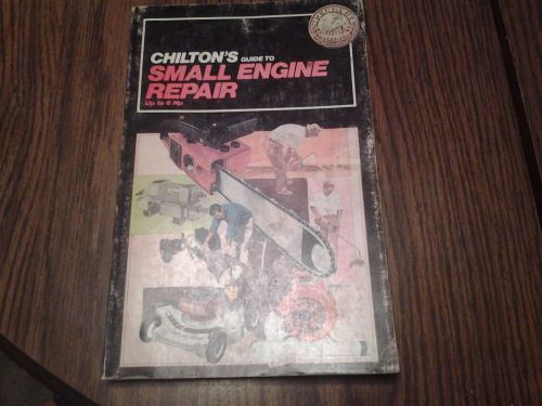 1983 chilton small engine service repair manual up to 6 hp lawn mower trimmer