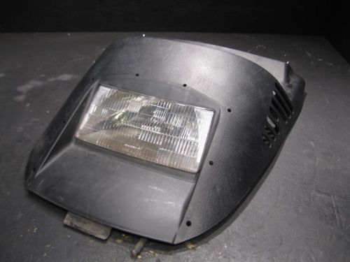 1997 skidoo formula 600 used front head light gauge pod dash plastic stock sled