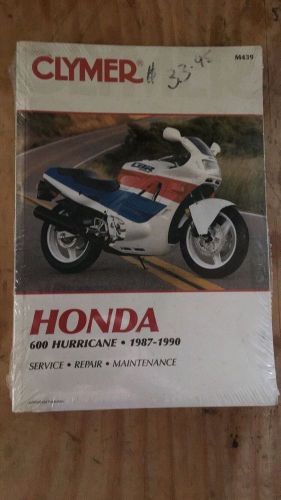 Clymer honda 600 hurricane 1997-90 service manual