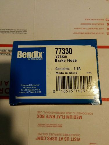 Brake hydraulic hose rear right bendix 77330