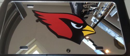 Nfl - acrylic arizona cardinals license plate