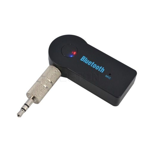 Bluetooth audio receiver to aux car handsfree kit converter stereo music adapter