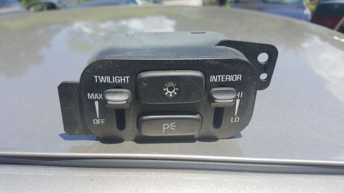 2003 buick lesabre headlight and dimmer control switch oem 2000-2005