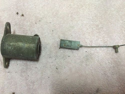 1973 mercury 850 85hp choke solenoid w/plunger 54293a 54283a motor outboard