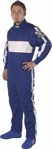 G force racing gf-505 triple layer suit  blue