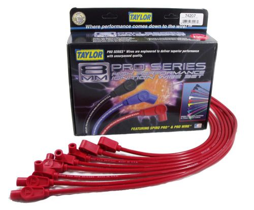 Taylor cable 74207 8mm spiro pro ignition wire set