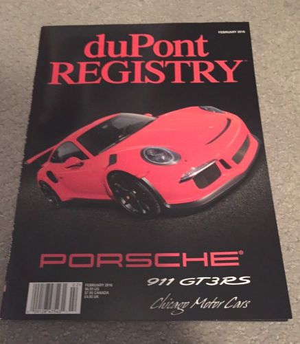 Dupont registry - february 2016