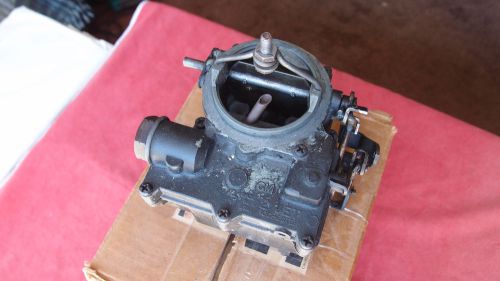 Mercruiser 2bbl rochester carburetor 140-165hp l$ &amp; l6; no thermo; needs rebuild