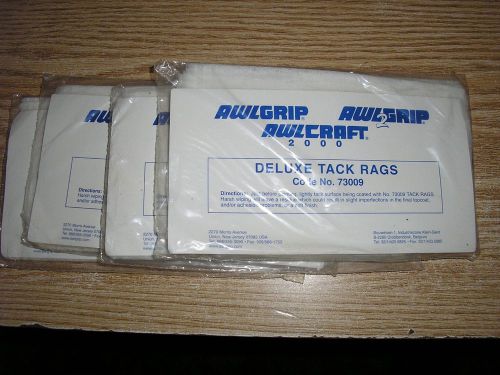 16 awlgrip deluxe tack rags 4 - 4 packs # 73009 tack rag painting yacht boat car