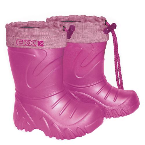 Snowmobile kimpex ckx eva boots winter kid size 4/5 pink snow boots ultra light