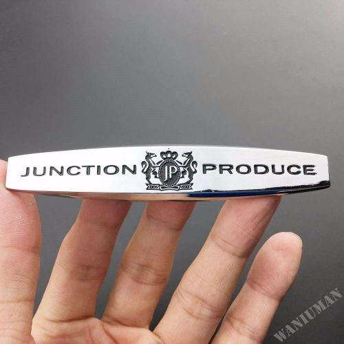 1 pair luxury metal jp junction produce side emblem car vip badge decal sticker