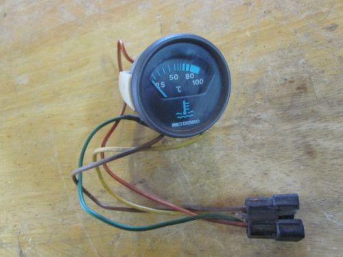 Ski doo formula coolant temperature temp gauge blue on black face 2 1/16&#034;