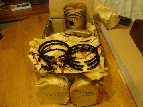 Wwii studebaker champion engine, pistons and ring set
