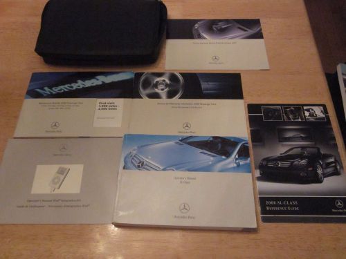 2008 mercedes sl550 sl600 sl55 sl65 owner manual with case oem owners sl class