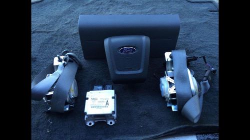 Ford f-150 airbags drivers passenger belt tensioners module 10-14 crew super cab
