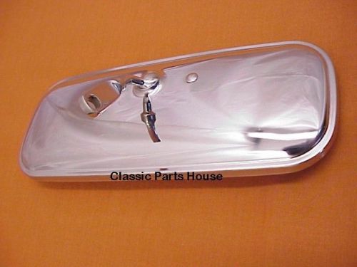 1966-1971 chevy truck inside mirror. stainless. brand new! 1967 1968 1969 1970